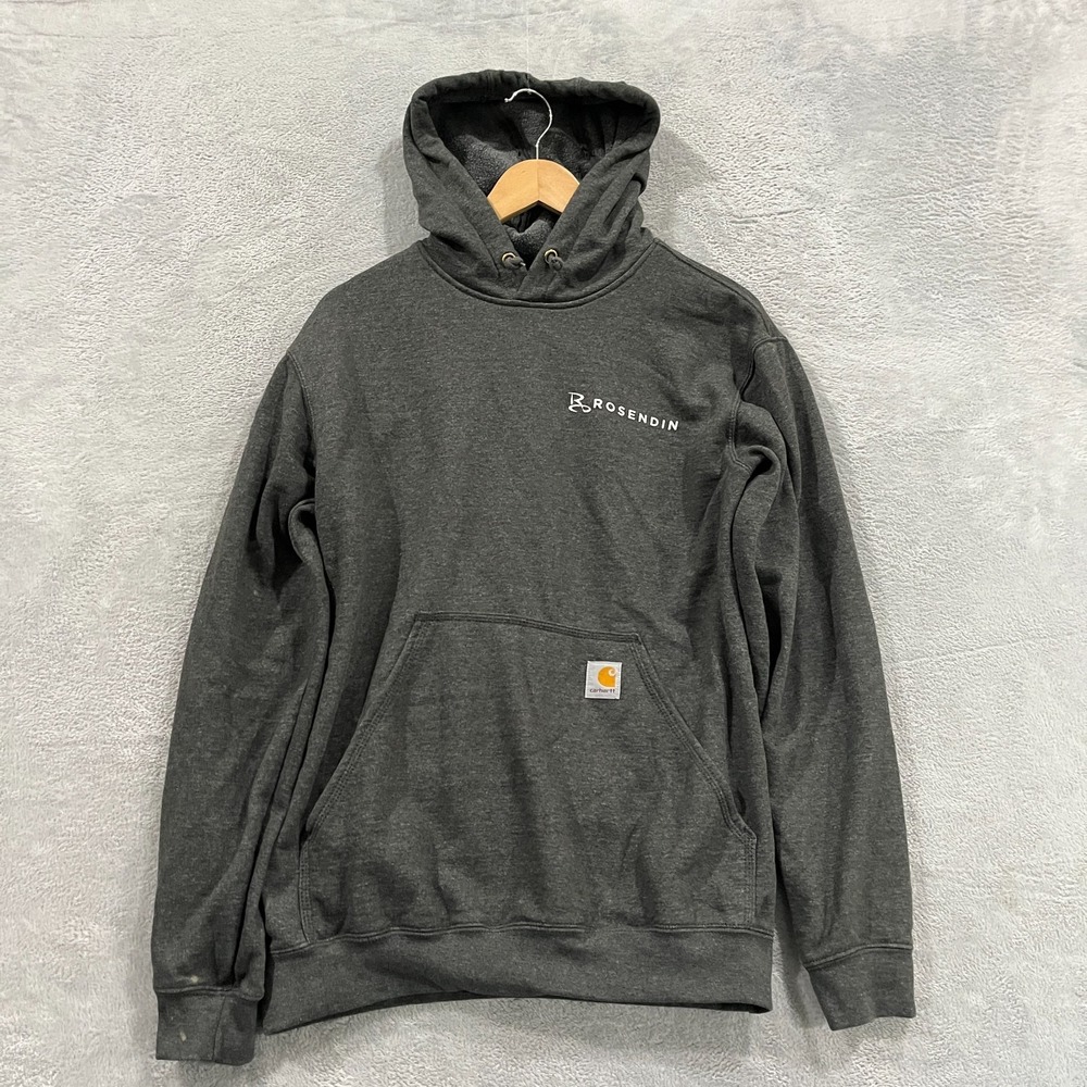 Carhartt Hoodie Mens Small Pullover Sweatshirt Workwear K121 026 Hood Workwear